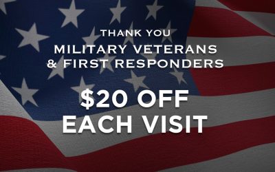 We Salute Military Vets and First Responders